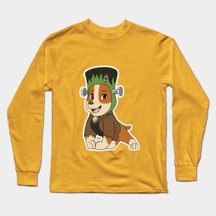 PAW Patrol Halloween Frankenstein Rubble Long Sleeve T-Shirt